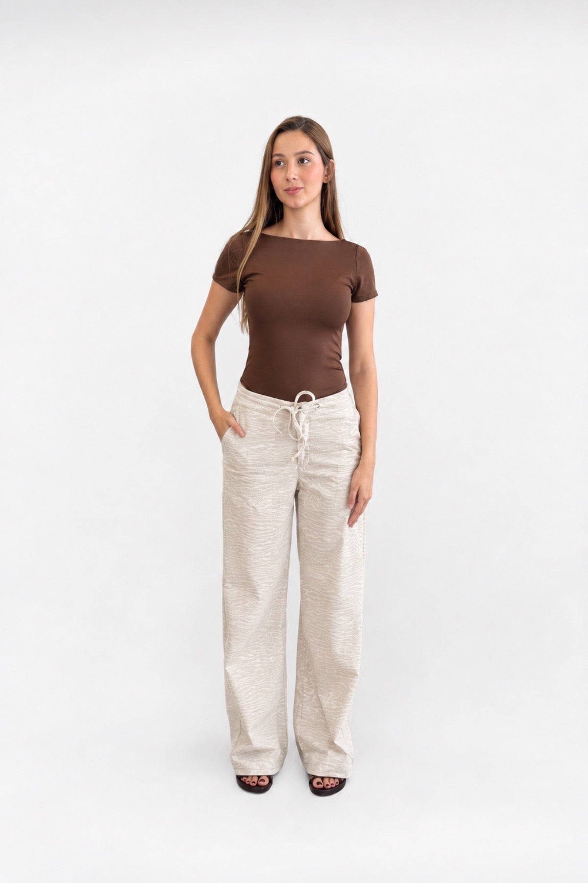 Pantalon print