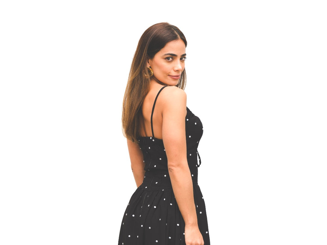 Vestido miel